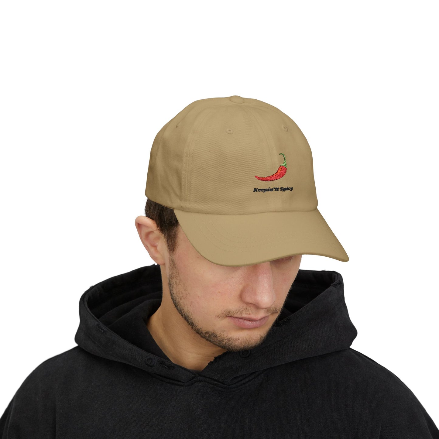 Dad Cap - Keepin' it Spicy Red Chili Design
