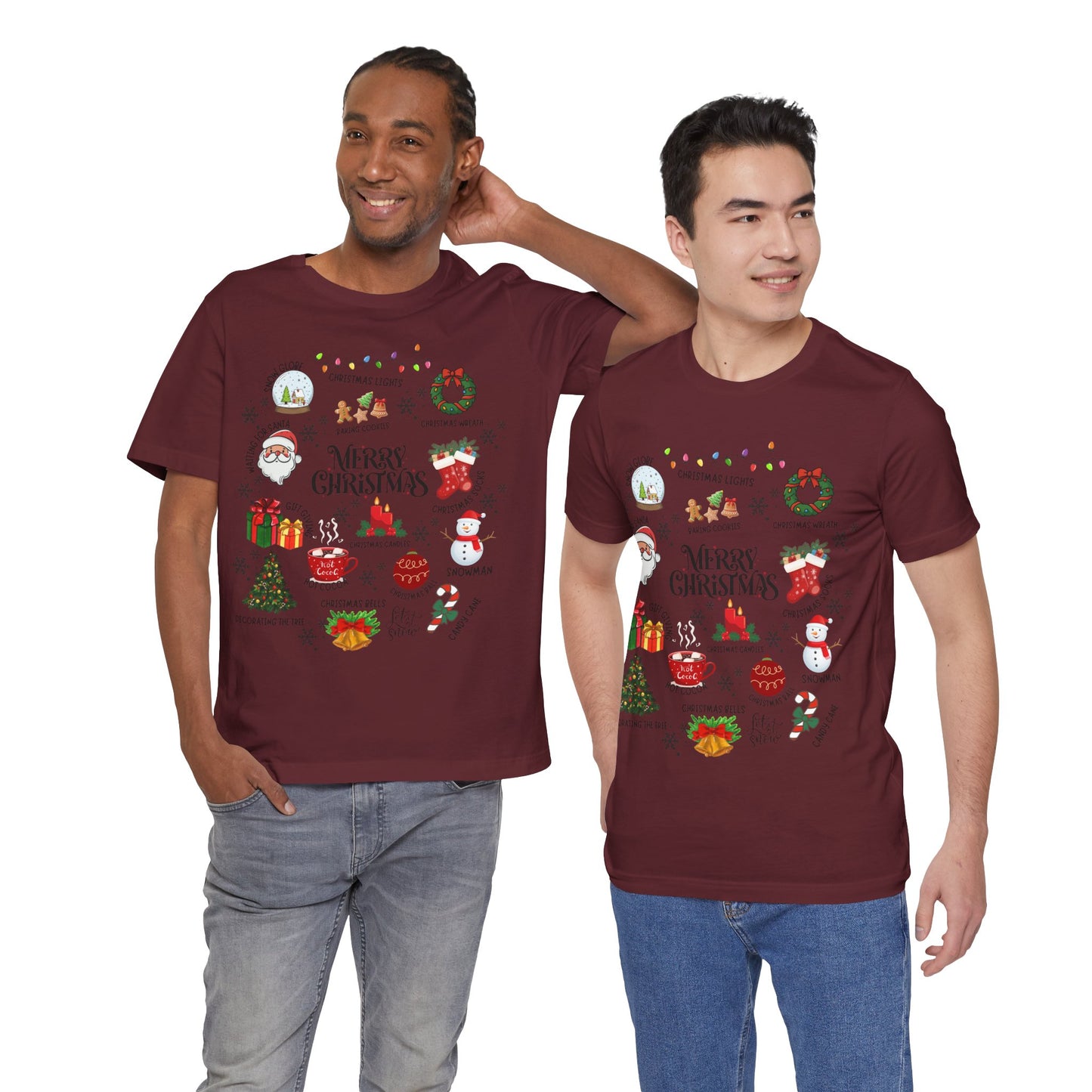 Christmas Unisex Tee - Merry Christmas All In