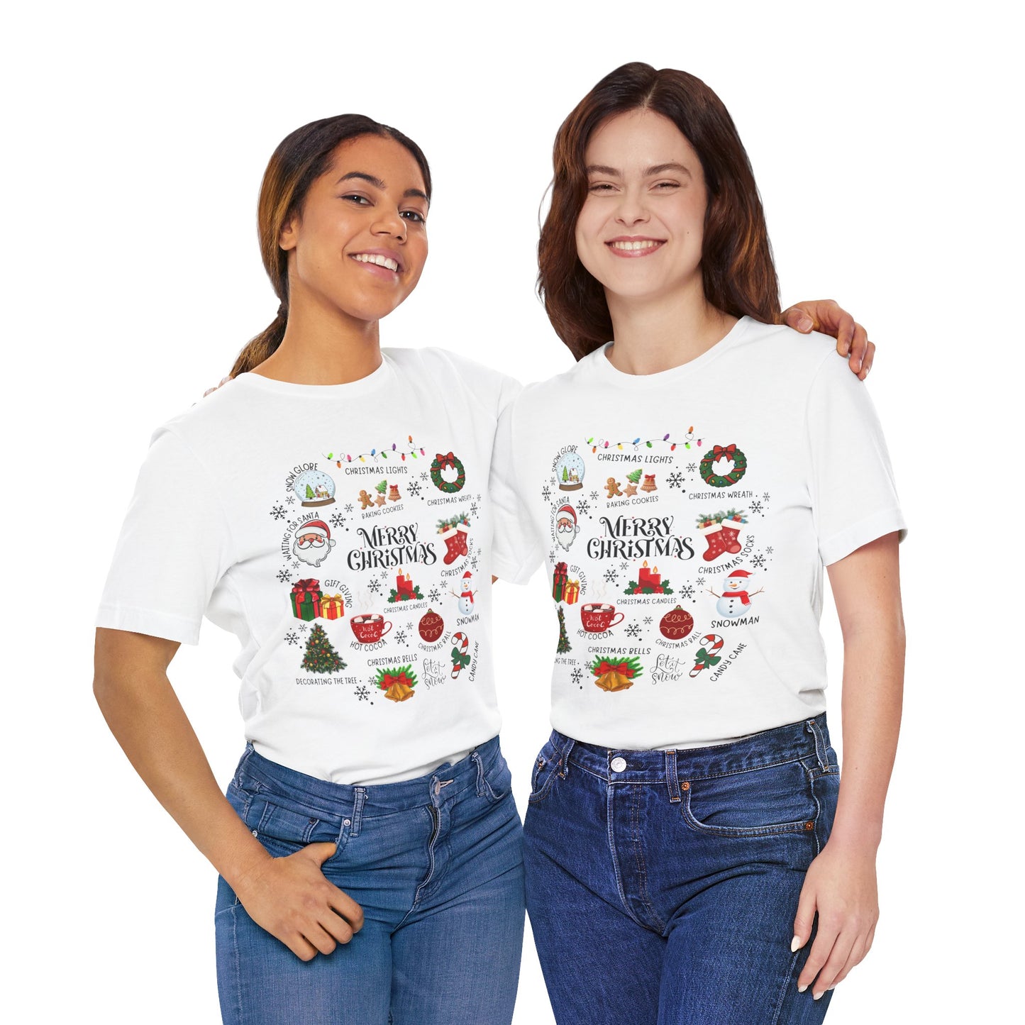 Christmas Unisex Tee - Merry Christmas All In