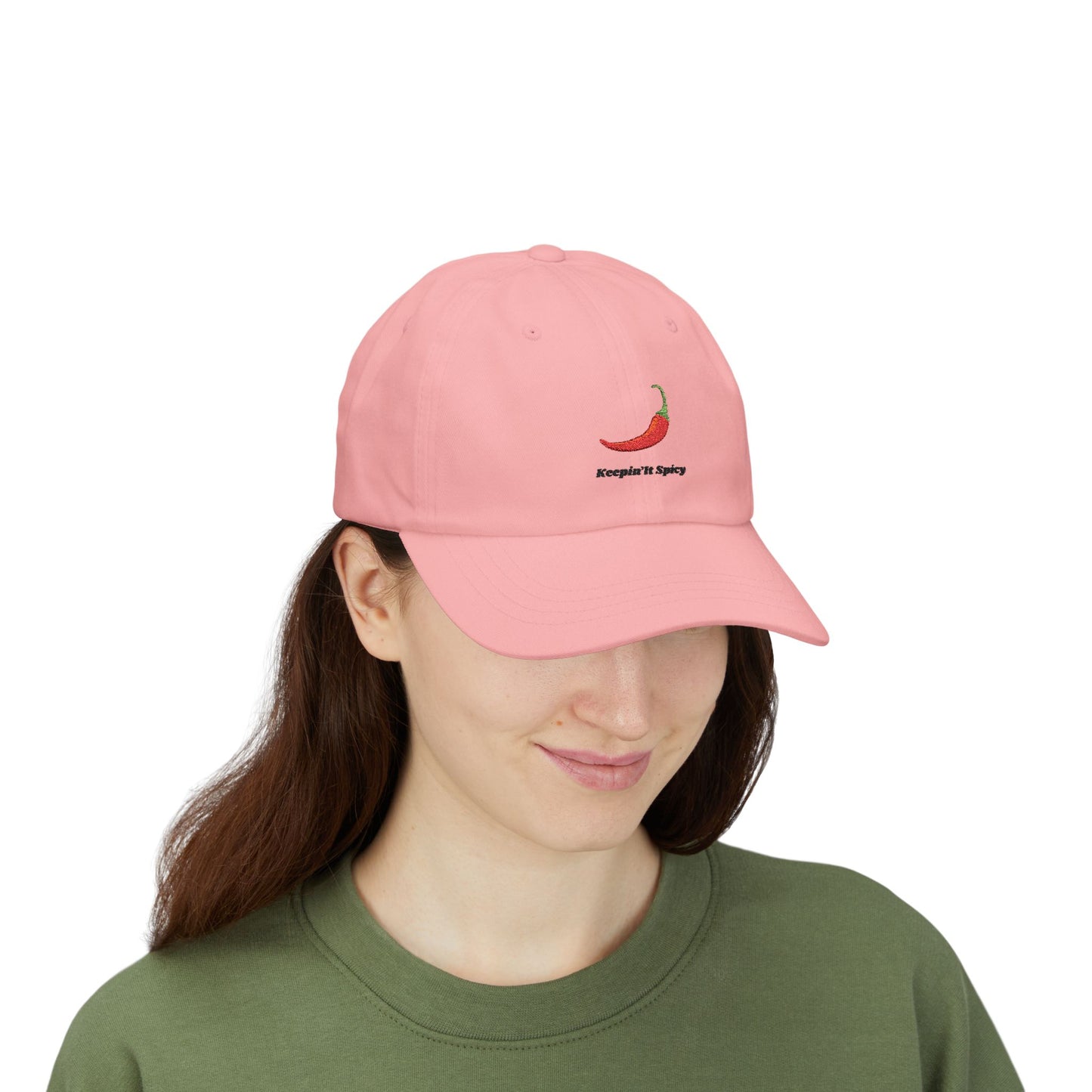 Dad Cap - Keepin' it Spicy Red Chili Design