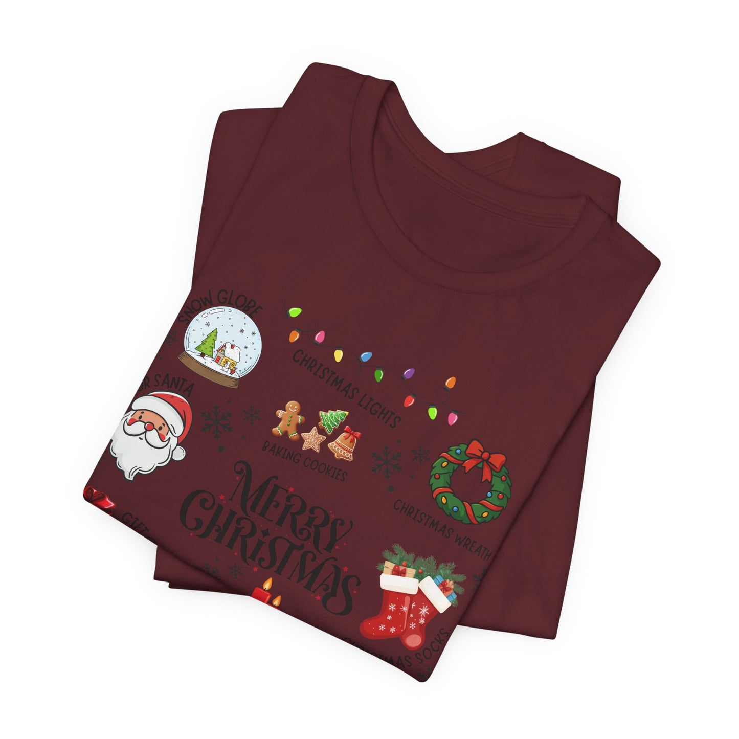 Christmas Unisex Tee - Merry Christmas All In