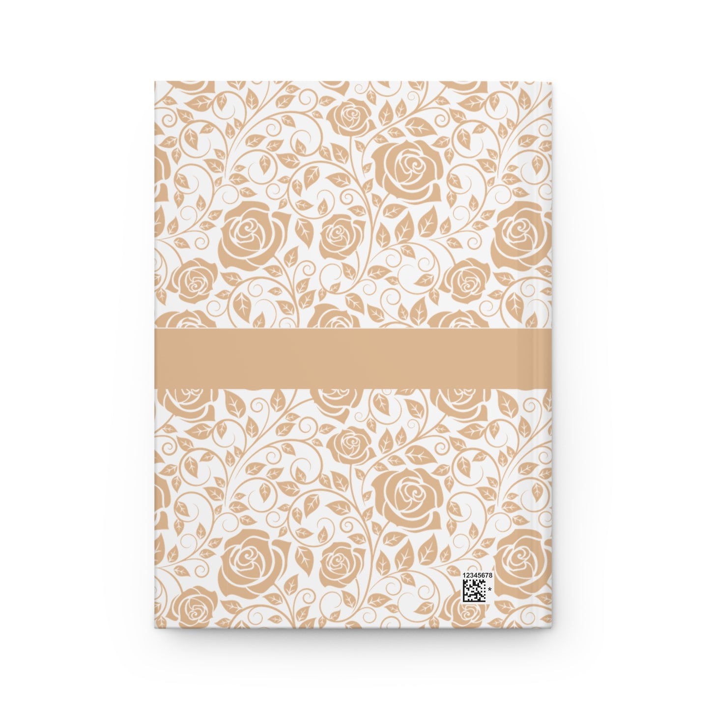 Floral Hardcover Journal, Personalized Aesthetic Diary - Matte Cover, Gift for Writers, Bullet Journal Notebook, Unique Stationery, Custom