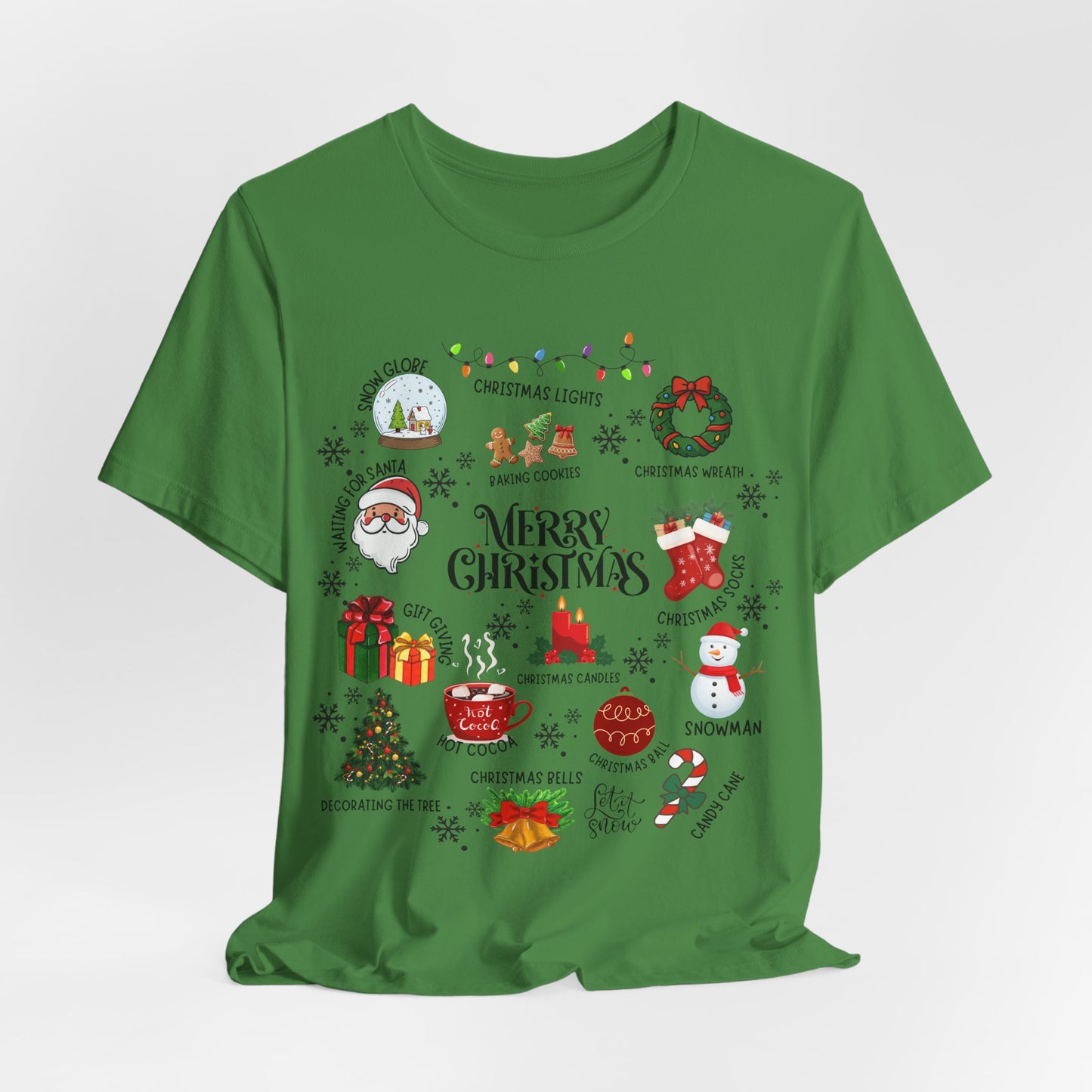 Christmas Unisex Tee - Merry Christmas All In