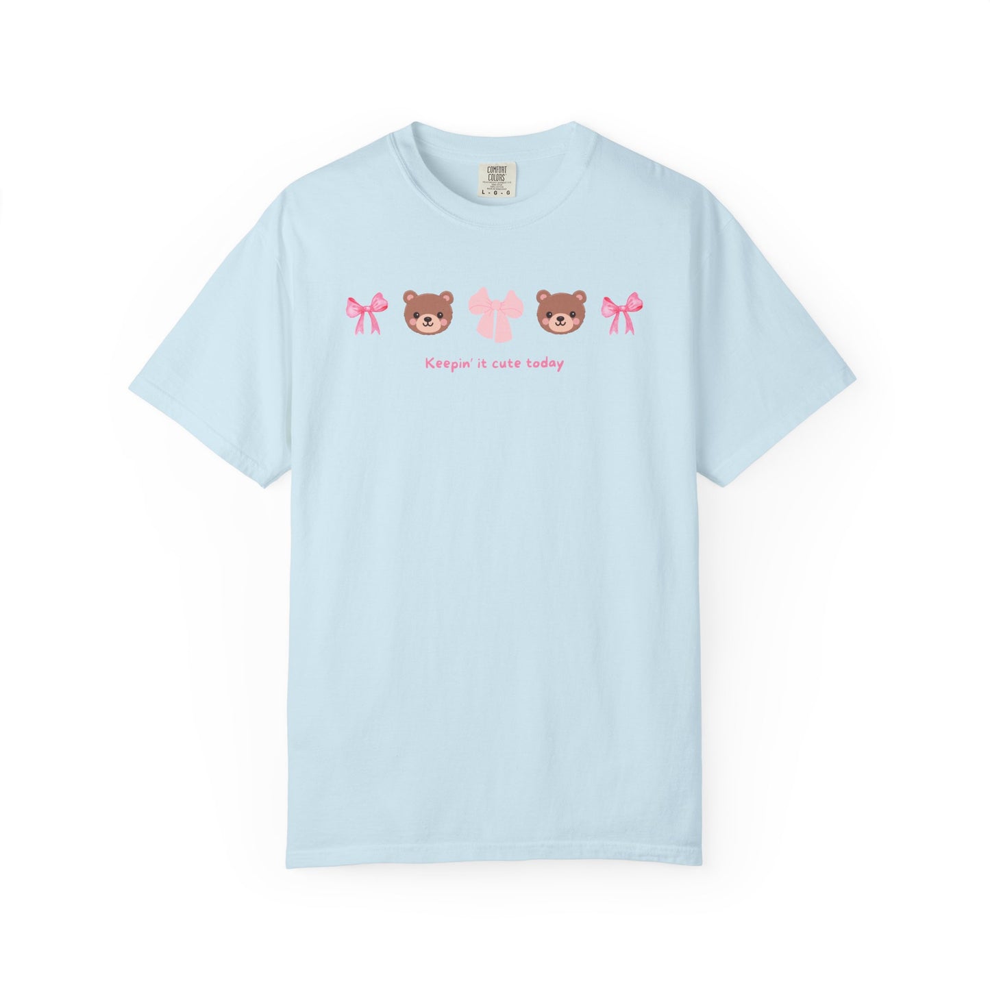 Coquette Bow Bear T-shirt - Keepin It Cute Today