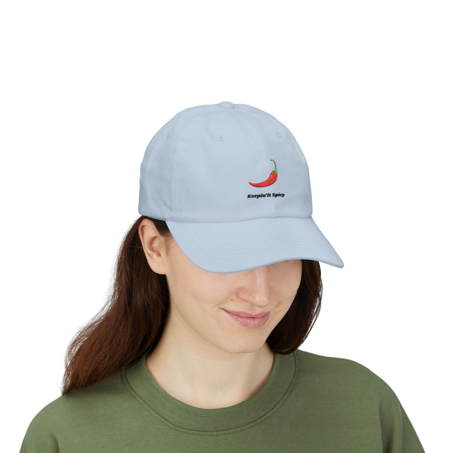 Dad Cap - Keepin' it Spicy Red Chili Design