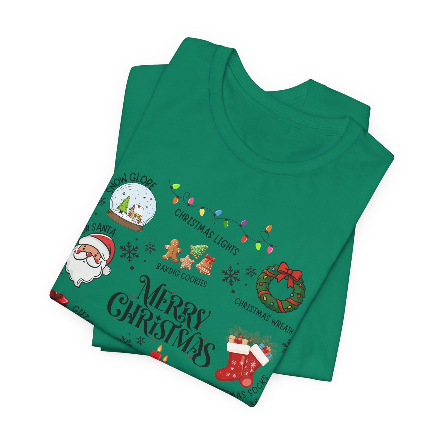 Christmas Unisex Tee - Merry Christmas All In