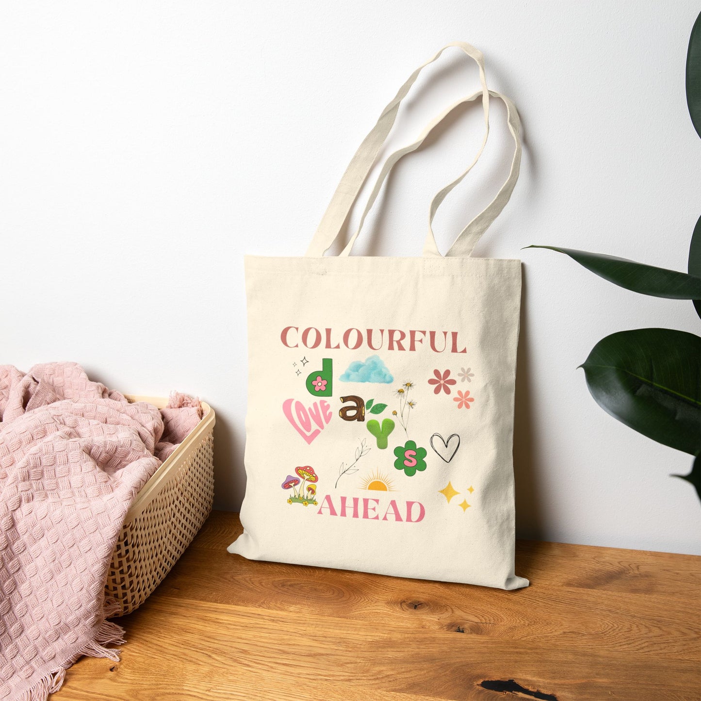 Cotton Canvas Tote Bag