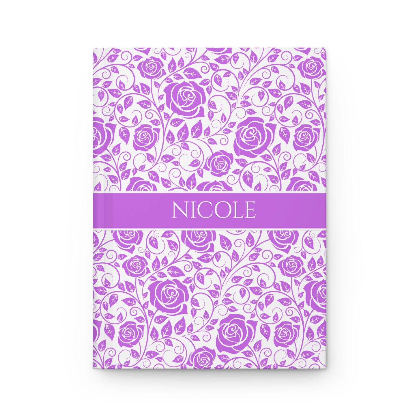 Personalized Floral Journal - 11 Designs, Custom Name Gift Notebook