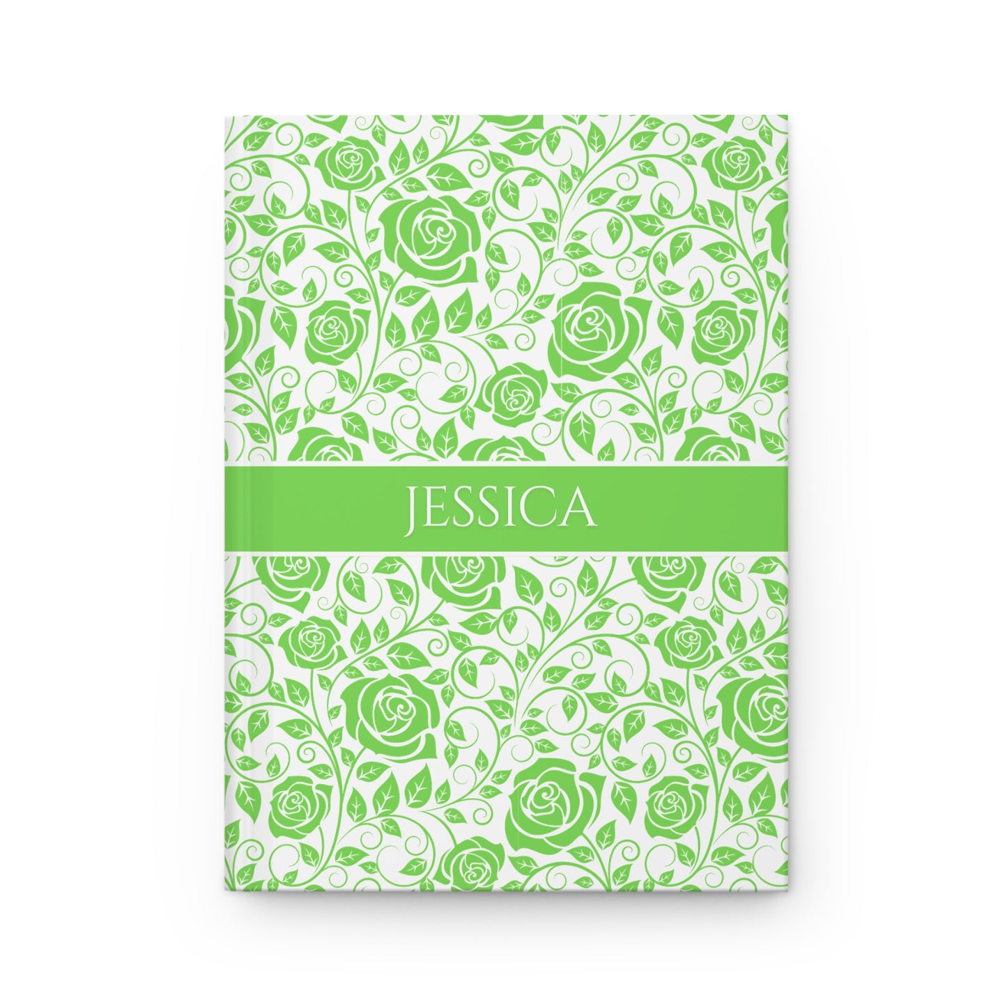Personalized Floral Journal - 11 Designs, Custom Name Gift Notebook