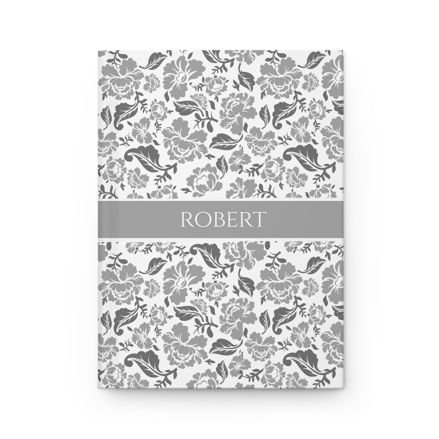 Personalized Floral Journal - 11 Designs, Custom Name Gift Notebook