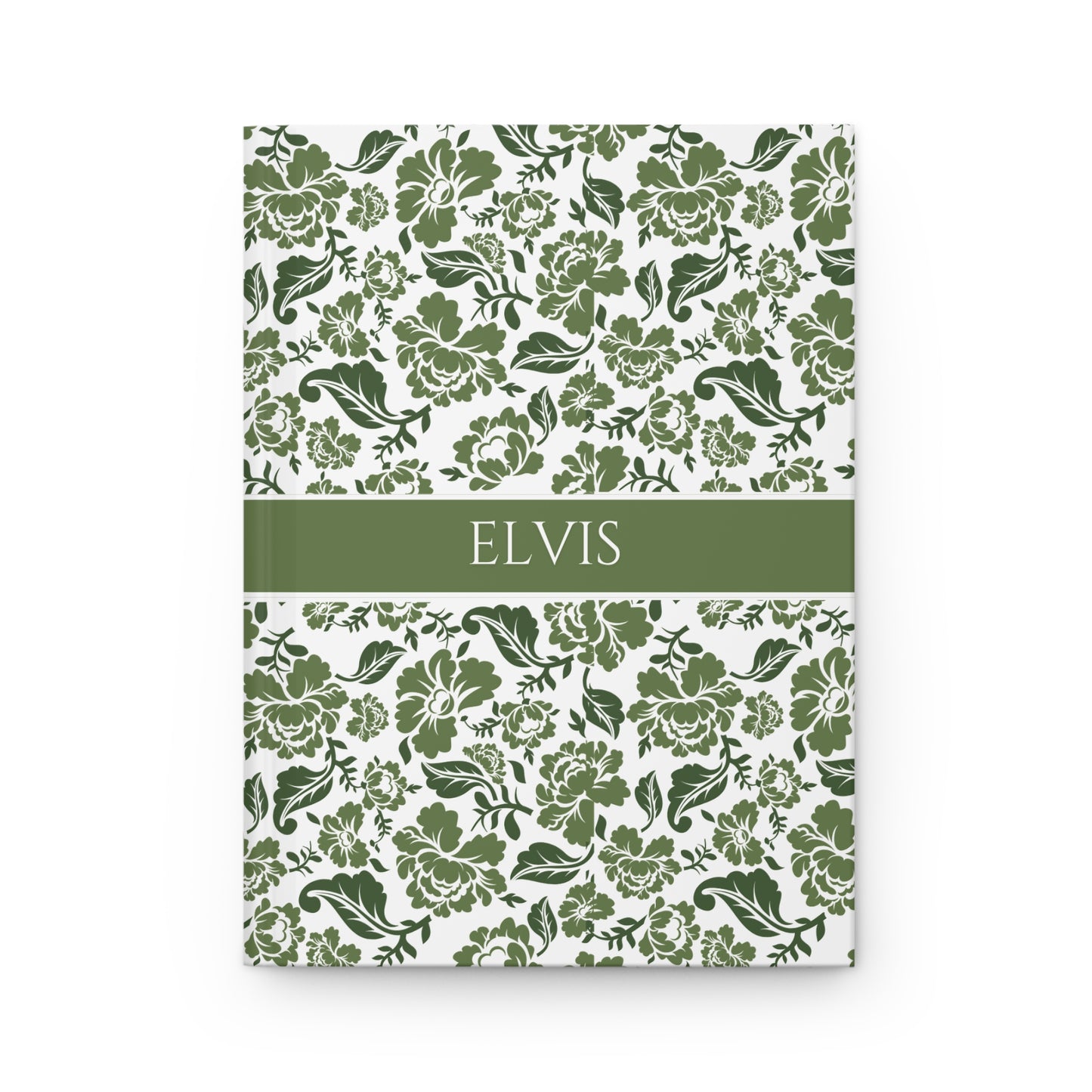 Personalized Floral Journal - 11 Designs, Custom Name Gift Notebook