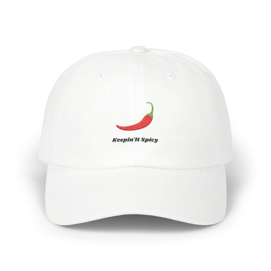 Dad Cap - Keepin' it Spicy Red Chili Design