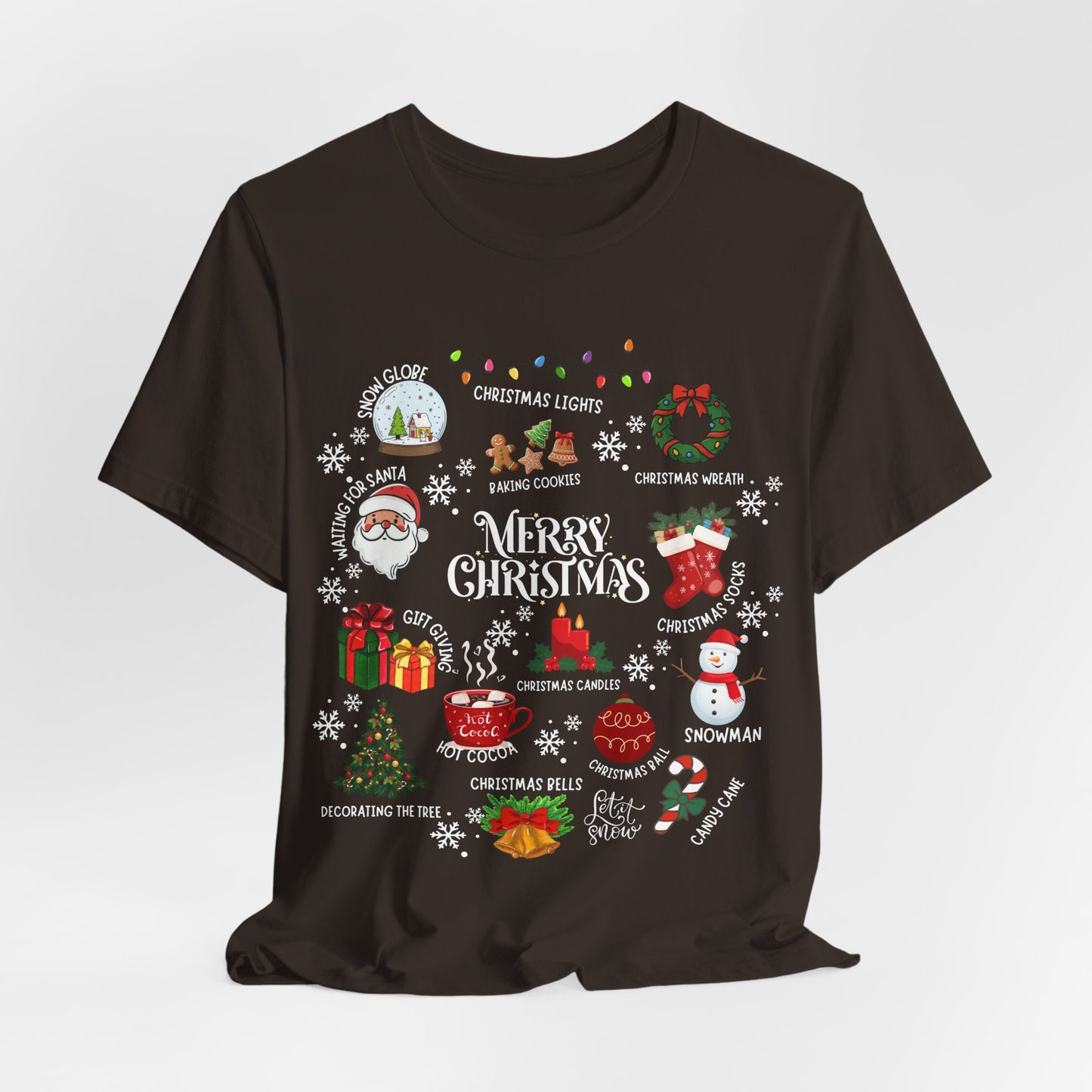 Christmas Unisex Tee - Merry Christmas All In