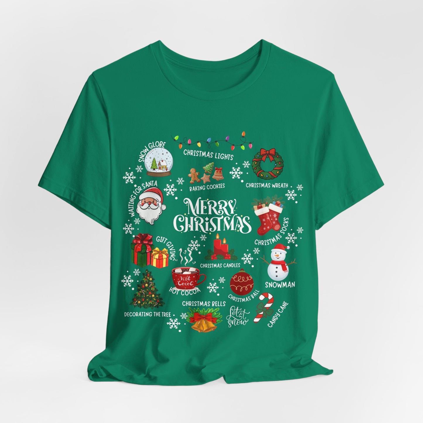 Christmas Unisex Tee - Merry Christmas All In