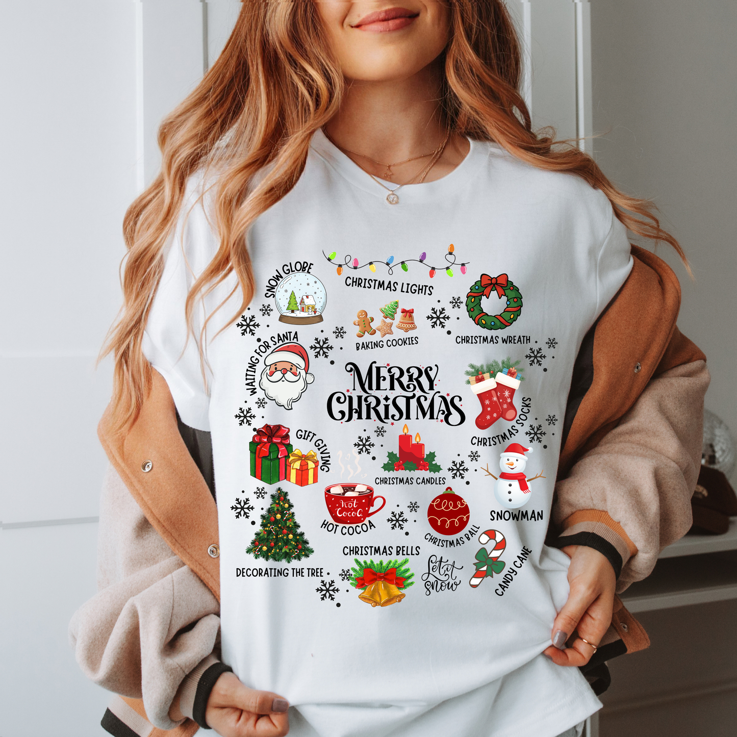 Christmas Unisex Tee - Merry Christmas All In