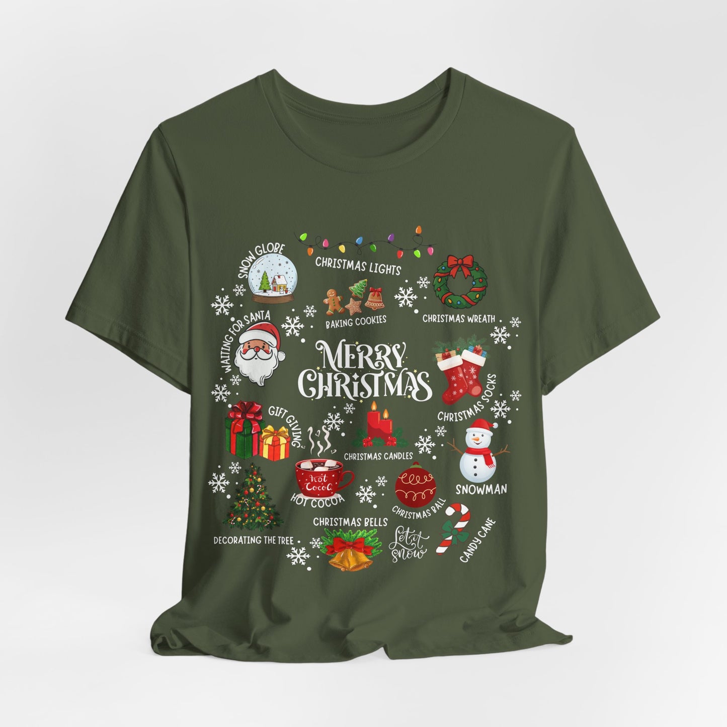 Christmas Unisex Tee - Merry Christmas All In