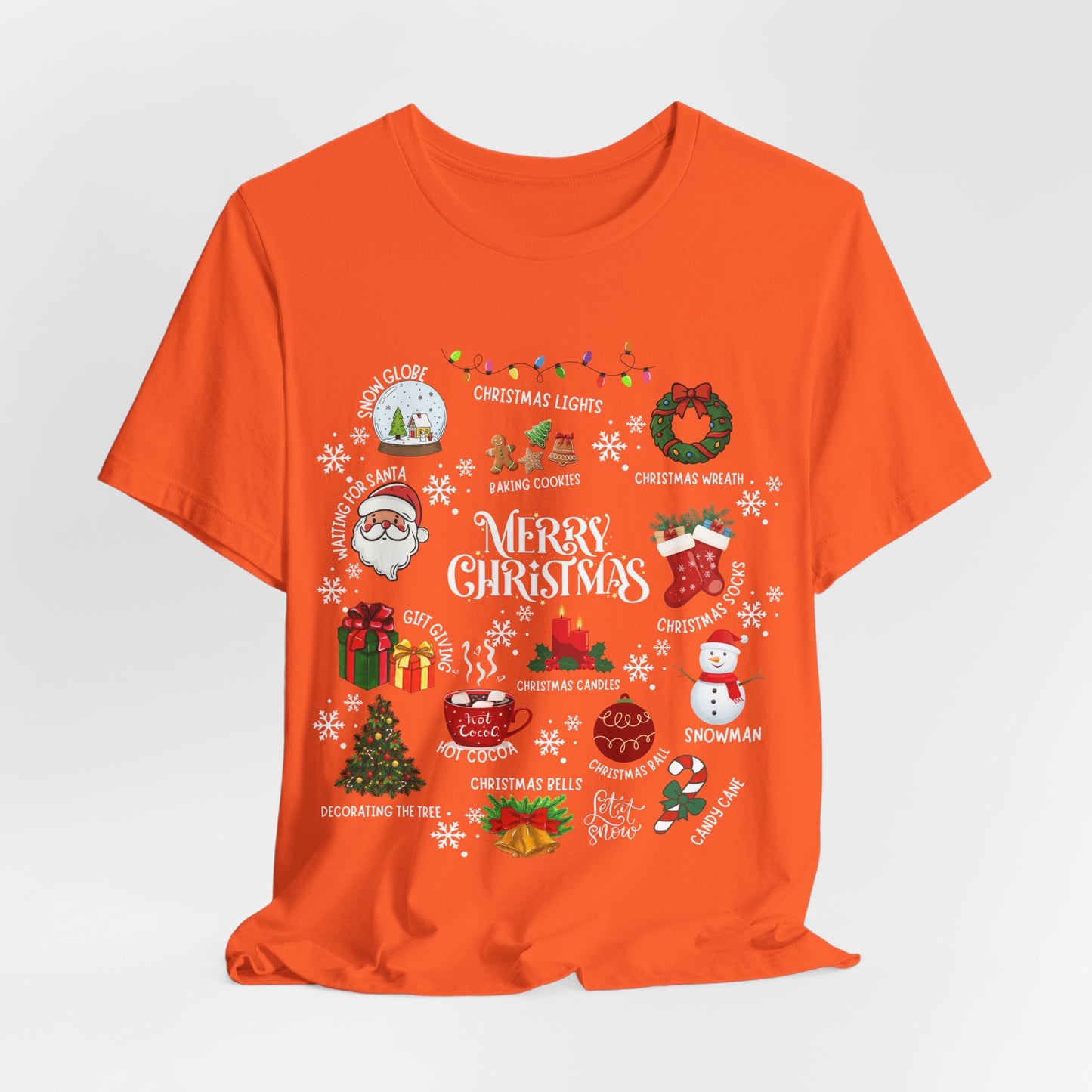 Christmas Unisex Tee - Merry Christmas All In