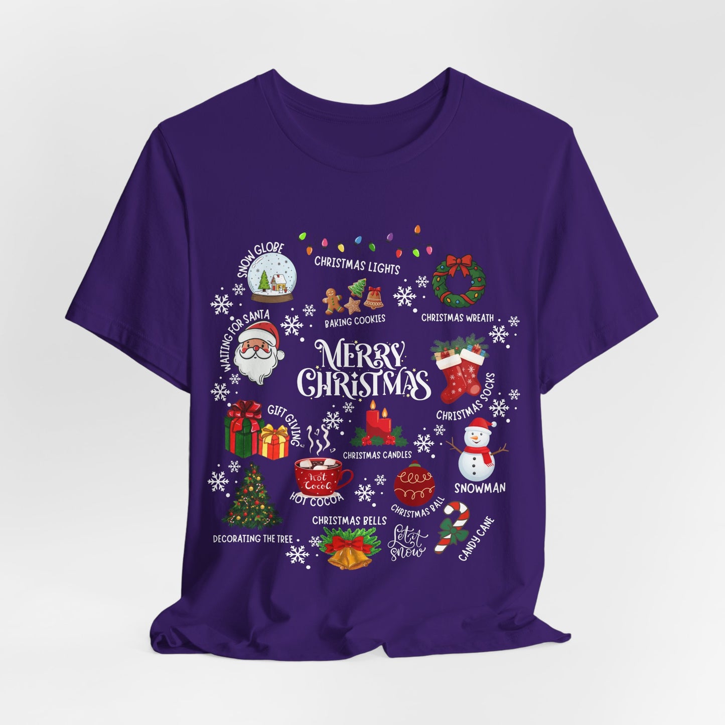 Christmas Unisex Tee - Merry Christmas All In